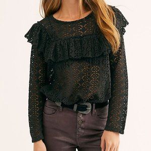 Free People | FP BEACH | Feel The Love Crochet Top